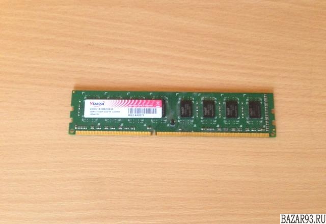 Память 2048Мб DDR3 PC-10666(1333Mhz)